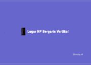 Layar HP Bergaris Vertikal