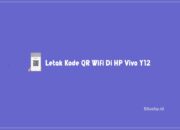 Letak Kode QR Wifi Di HP Vivo Y12