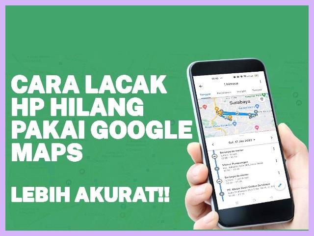 Melacak HP Hilang Dengan Email