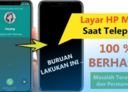 Cara Mengatasi Layar Mati Saat Menelpon HP Oppo