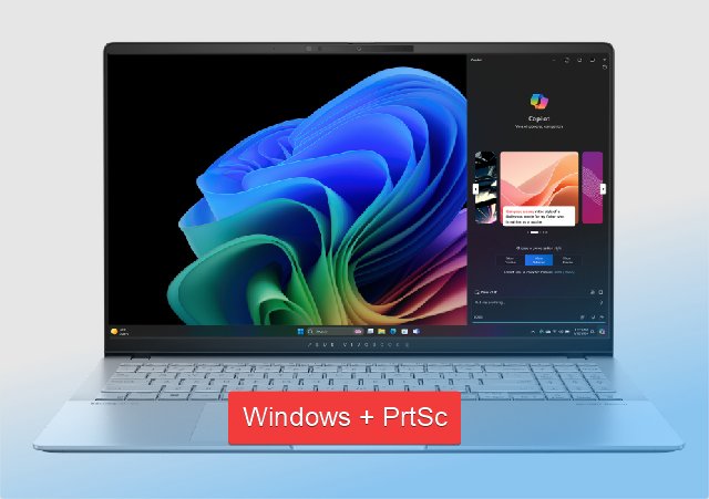 Cara Screenshot di Laptop Asus vivobook